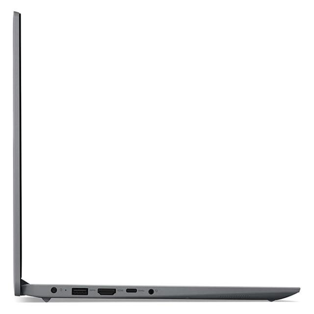 Лаптоп Lenovo IdeaPad 1 15IAU7,  Intel Core i3-1215U 6C (1.2/4.4GHz, 10MB Cache), 15.6" (39.62cm) Full HD TN Anti-Glare Display, 8GB DDR4, 512GB SSD NVMe, 1x USB 3.2 Gen 1 Type-C, Free DOS