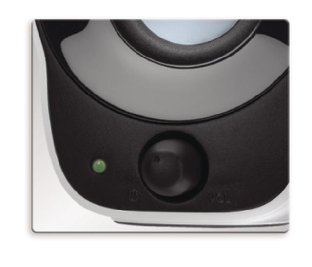 Тонколони Logitech Z120, 2.0, 1.2W, 3.5mm жак, Бели