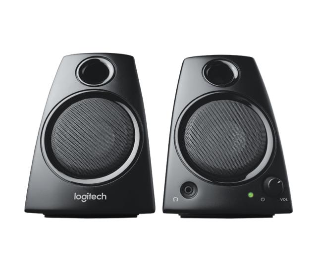 Тонколони Logitech Z130, 5W(2 x 2.5W), 3.5 жак, черни