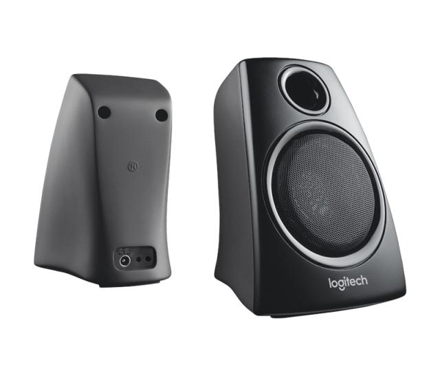 Тонколони Logitech Z130, 5W(2 x 2.5W), 3.5 жак, черни