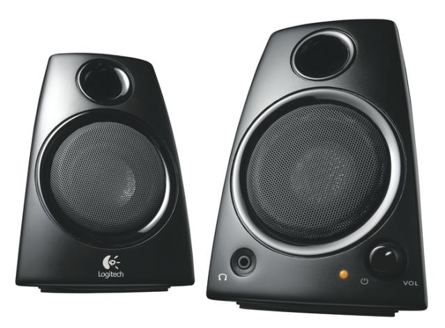 Тонколони Logitech Z130, 5W(2 x 2.5W), 3.5 жак, черни