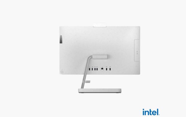 Kомпютър Lenovo IdeaCentre AIO 3 22IAP7, Intel Core i5-13420H 8C (2.1/4.6GHz, 12MB), 21.5" (54.61cm) Full HD IPS Anti-Glare Display, 8GB DDR4, 512GB SSD, 2x USB 3.2 Gen 2, Free DOS