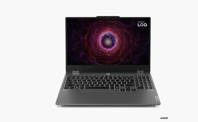 Лаптоп Lenovo LOQ 15ARP9, AMD Ryzen 7 7435HS (3.1/4.5GHz, 16MB, 16MB Cache), 15.6'' (39.62 cm) Full HD, NVIDIA GF RTX4060 8GB GDDR6, 24GB DDR5, 512GB SSD NVMe, Free DOS