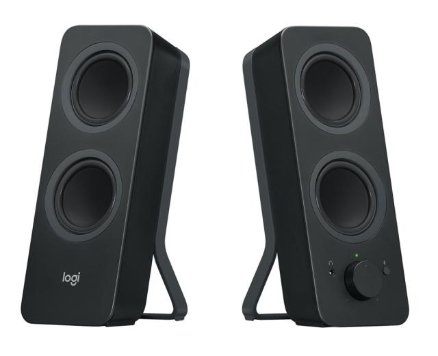 Тонколони Logitech Z207, 2.0, 10 RMS(5W + 5W), Bluetooth, Черен