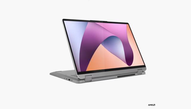 Лаптоп Lenovo IdeaPad Flex 5 16ABR8, AMD Ryzen 7 7730U 8C (2.0/4.5GHz, 16MB), 16" (40.64 cm) WUXGA IPS 300nits Glossy Touch Display, 16GB LPDDR4X, 1TB SSD, 1x USB-C 3.2 Gen 2, Windows 11 Home