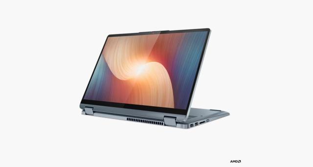 Лаптоп Lenovo IdeaPad Flex 5 14ALC7, AMD Ryzen 5 5500U 6C (2.1/4.0GHz, 8MB) 14" (35.56cm) WUXGA IPS Glare Touchscreen Display, (HDMI), 16GB LPDDR4X, 512GB SSD NVMe, 1x USB 3.2 Gen 2 Type-C, Windows 11 Home