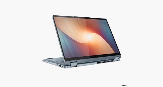 Лаптоп Lenovo IdeaPad Flex 5 14ALC7, AMD Ryzen 5 5500U 6C (2.1/4.0GHz, 8MB) 14" (35.56cm) WUXGA IPS Glare Touchscreen Display, (HDMI), 16GB LPDDR4X, 512GB SSD NVMe, 1x USB 3.2 Gen 2 Type-C, Windows 11 Home