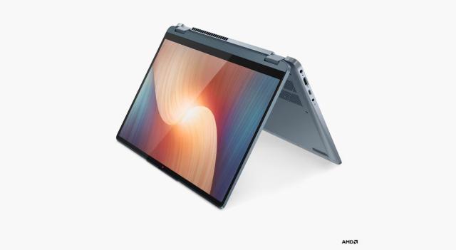 Лаптоп Lenovo IdeaPad Flex 5 14ALC7, AMD Ryzen 5 5500U 6C (2.1/4.0GHz, 8MB) 14" (35.56cm) WUXGA IPS Glare Touchscreen Display, (HDMI), 16GB LPDDR4X, 512GB SSD NVMe, 1x USB 3.2 Gen 2 Type-C, Windows 11 Home