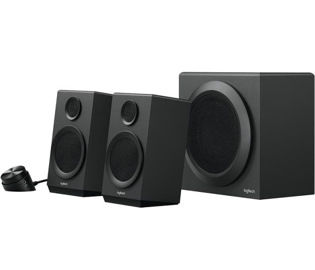 Тонколони Logitech Z333, 2.1, 40W, 3.5mm жак, черни