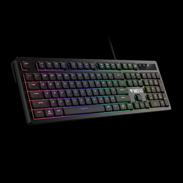 Геймърски комплект Gamdias Gaming COMBO 2-in-1 Keyboard/Mouse, RGB, USB