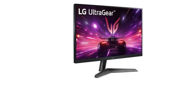 Монитор LG 24GS60F-B 23.8" (60.45 cm) IPS, 180Hz, 1ms, 300 cd/m², G-Sync/FreeSync: AMD FreeSync, HDMI, DP