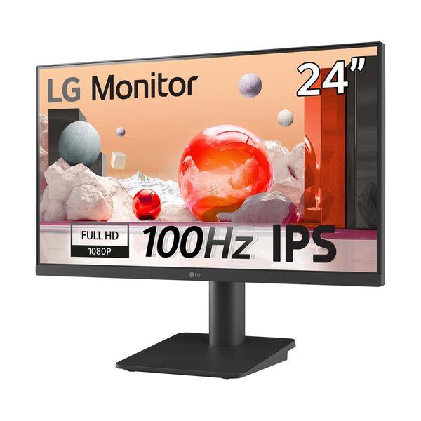 Монитор LG 24MS550-B 23.8" (60.45 cm) IPS Full HD, 100Hz, 5ms, 250 cd/m², HDMI