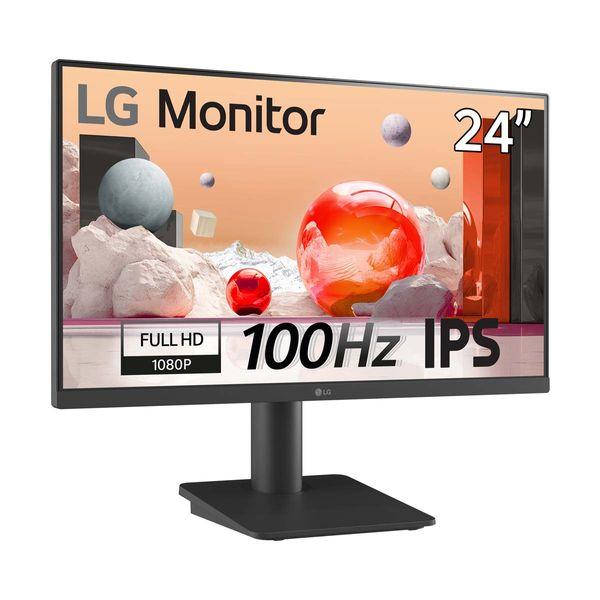 Монитор LG 24MS550-B 23.8" (60.45 cm) IPS Full HD, 100Hz, 5ms, 250 cd/m², HDMI