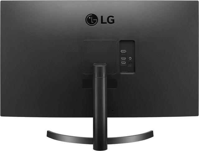 Монитор LG 32QN600P-B, 31.5" (80.01cm) IPS панел, 75Hz, QHD, 5ms, 350cd/m2, DisplayPort, HDMI