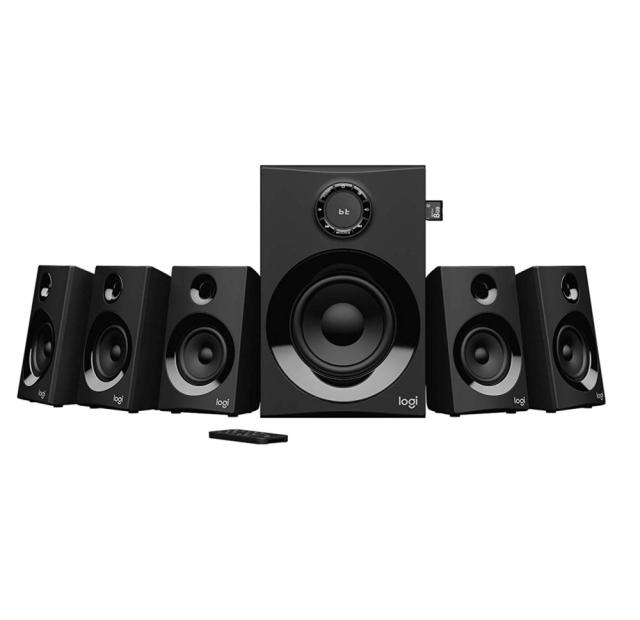 Тонколони Logitech Z607, 5.1, 160W, SD card reader, Bluetooth, USB, FM радио