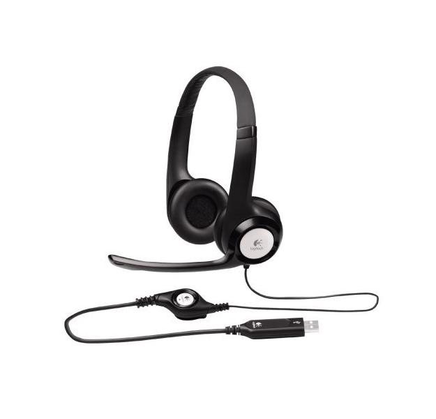 Слушалки Logitech USB Headset H390