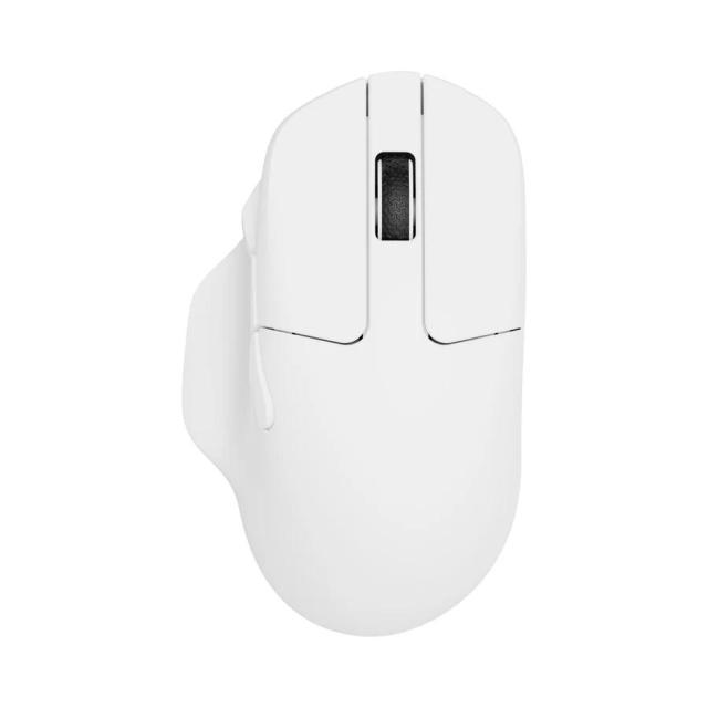 Геймърска мишка Keychron M7 1000Hz, Bluetooth/Wireless, 26 000 dpi, Matte White