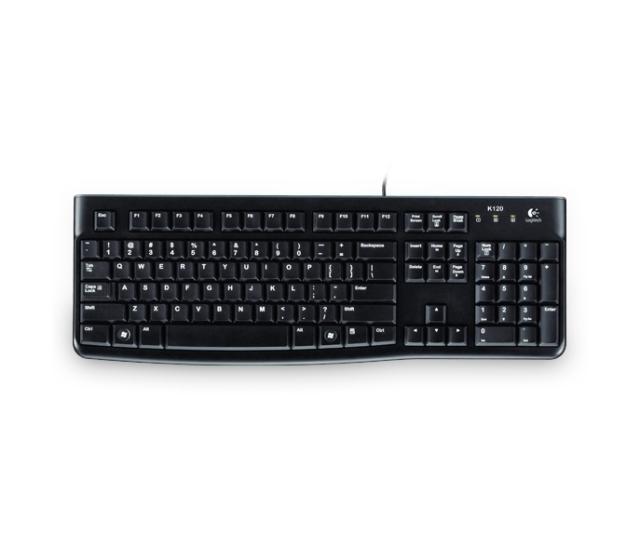 Клавиатура Logitech K120 for Business, BLK, (US), OEM, USB