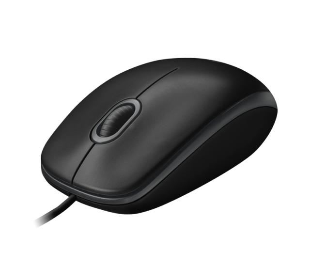 Мишка Logitech B100 Optical Mouse for Business, черен