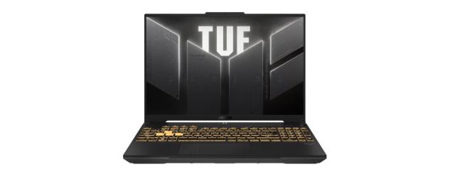 Лаптоп Asus TUF Gaming F16 FX607JV-QT180, Intel Core i7-13650HX 14C (2.6/4.9GHz, 24MB Cache), 16" (40.64cm) WQXGA IPS 165Hz Anti-Glare Display & RTX 4060 8GB, 16GB DDR5, 1TB SSD NVMe, 1x Thunderbolt 4, Free DOS