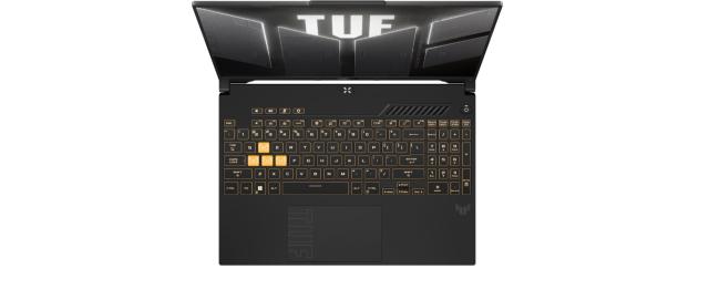 Лаптоп Asus TUF Gaming F16 FX607JV-QT180, Intel Core i7-13650HX 14C (2.6/4.9GHz, 24MB Cache), 16" (40.64cm) WQXGA IPS 165Hz Anti-Glare Display & RTX 4060 8GB, 16GB DDR5, 1TB SSD NVMe, 1x Thunderbolt 4, Free DOS