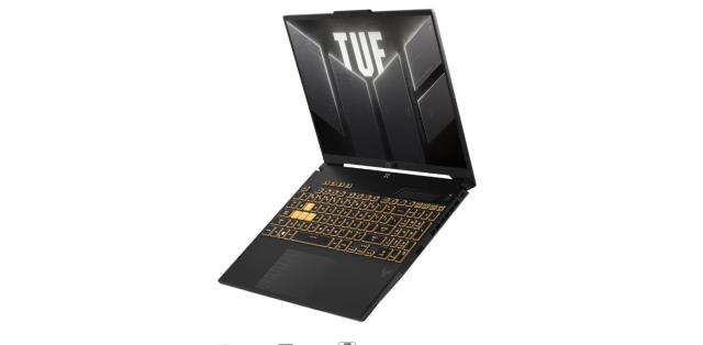 Лаптоп Asus TUF Gaming F16 FX607JV-QT180, Intel Core i7-13650HX 14C (2.6/4.9GHz, 24MB Cache), 16" (40.64cm) WQXGA IPS 165Hz Anti-Glare Display & RTX 4060 8GB, 16GB DDR5, 1TB SSD NVMe, 1x Thunderbolt 4, Free DOS