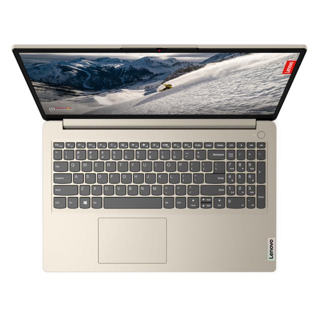 Лаптоп Lenovo IdeaPad 1 15ALC7, AMD Ryzen 7 5700U 8C (1.8/4.3GHz, 24MB Cache), 15.6" (39.62cm) Full HD Anti-Glare Displa, 8GB DDR4, 1TB SSD NVMe, 1x USB 3.2 Gen 1 Type-C, Free DOS
