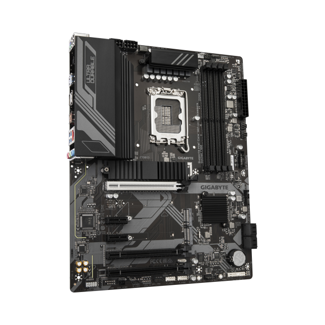 Дънна платка Gigabyte Z790 D, Z790 LGA1700, DDR5, PCI-E 5.0, 3x M.2, 4x SATA 6Gb/s, 1x USB 3.2 Gen 2 Type-C, 1x USB 3.2 Gen 2 Type-A, 2.5GbE LAN, HDMI, DP, ATX