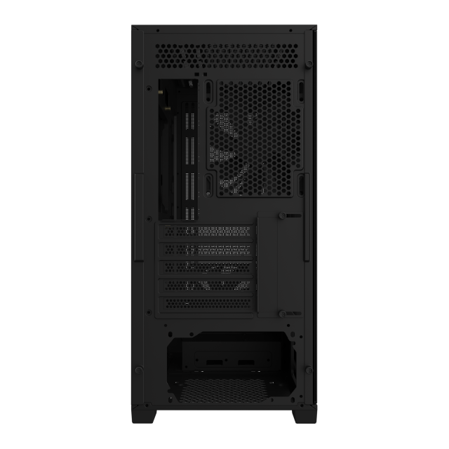 Кутия Gigabyte C102 Glass ICE, Mid-Tower, 2x USB 3.0, Mini ITX / Micro ATX, Black 