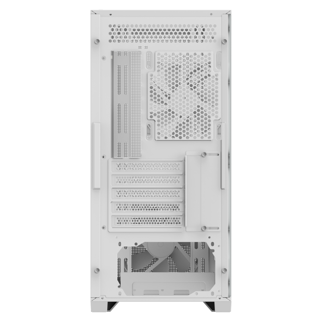 Кутия Gigabyte C102 Glass ICE, Mid-Tower, 2x USB 3.0, Mini ITX / Micro ATX, White