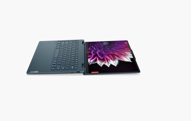 Лаптоп Lenovo Yoga 7 2-in-1 14IML9, Intel Core Ultra 7 155H 16C (1.4/4.8GHz, 24MB), 14" (35.56cm) WQXGA+ OLED 120Hz Dolby Vision Glare Touchscreen Display, 32GB LPDDR5X, 1TB SSD NVMe, 2x Thunderbolt 4, Windows 11 Home