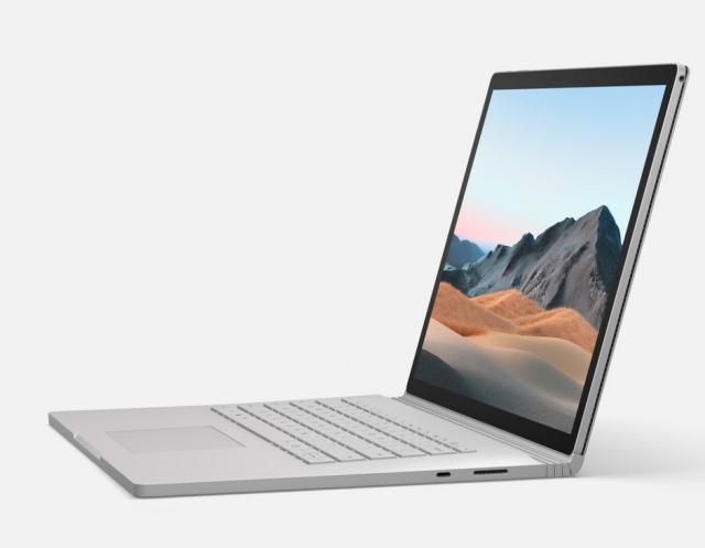 Лаптоп Microsoft Surface Book 3, Core i7-1065G7 (up to 3.90 GHz, 8MB), 15" (3240 x 2160) PixelSense Display, NVIDIA GeForce GTX 1660 Ti with Max-Q Design, 16GB RAM, 256GB PCIe SSD, Windows 10 Home, Silver