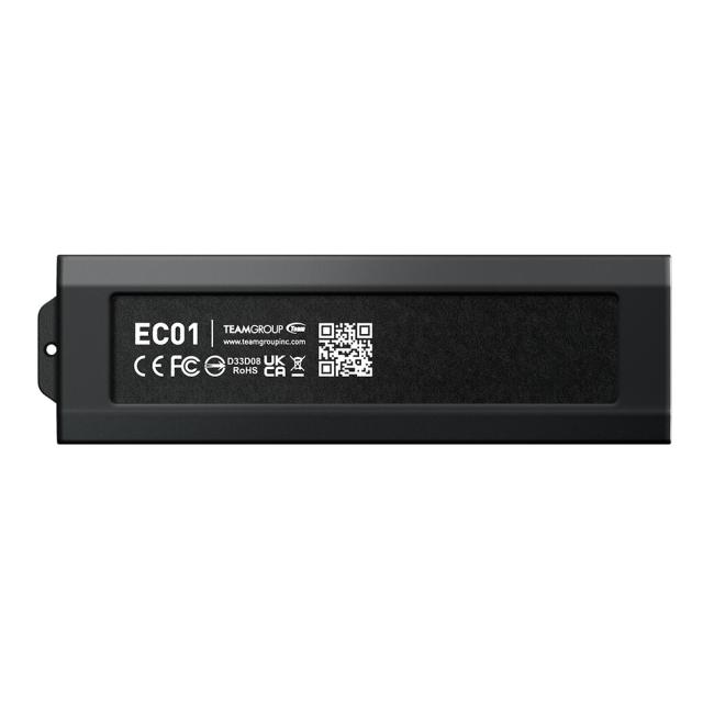 Кутия TEAMGROUP EC01 M.2 NVMe PCIe, USB 3.2 Gen2x1 Type-C