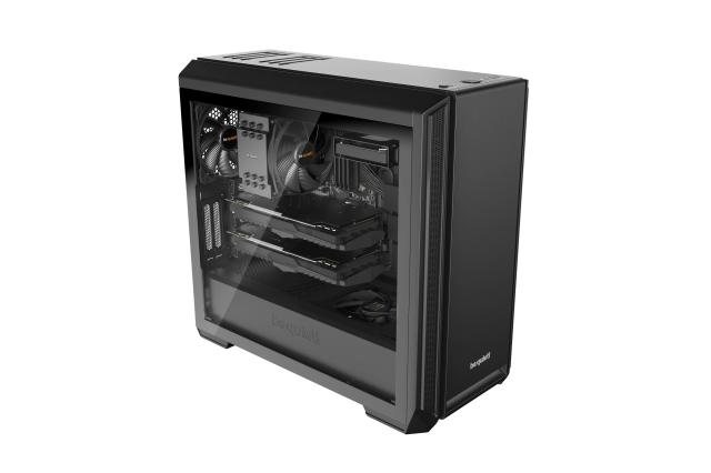 Кутия be quiet! Silent Base 601 Window Black, 2x USB 3.2 Type A, 1x USB 2.0, Middle Tower, EATX/ATX/mATX/Mini-ITX