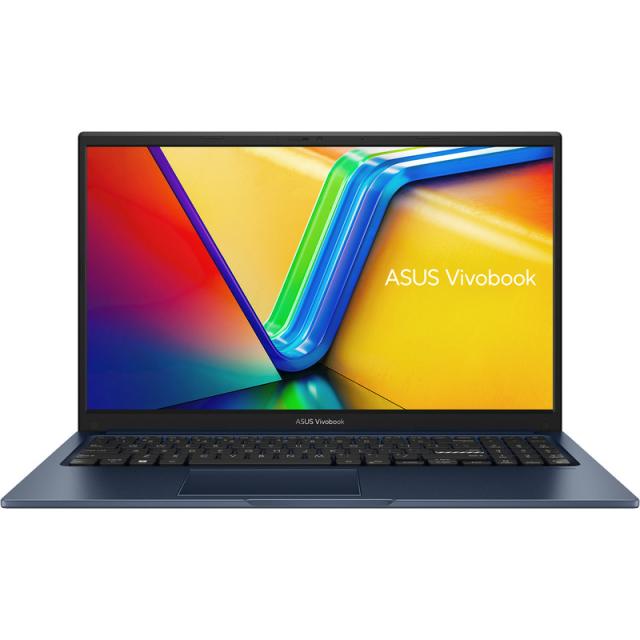 Лаптоп Asus Vivobook 15 X1504VA-BQ985, Intel Core i5-1335U 10C (1.3/4.6GHz, 12MB Cache) 15.6" (39.62cm) Full HD IPS Anti-Glare Display, 8GB DDR4, 1TB SSD NVMe, 1x USB 3.2 Gen 1 Type-C, 2x USB 3.2 Type-A, Free DOS