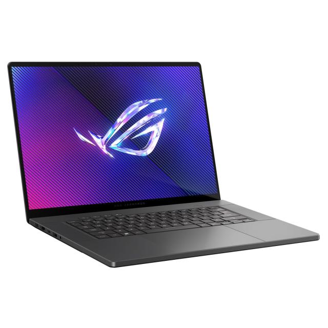 Лаптоп Asus ROG Zephyrus G16 GA605WV-QR053W, AMD Ryzen AI 9 HX 370 12C (2.0/5.1GHz, 24MB) 16" (40.64cm) WQXGA OLED 240Hz Glare Display, NVIDIA GF RTX 4060 8GB, 32GB LPDRR5X, 1TB SSD, Wi-Fi 7+BT 5.4, 1x USB4, Windows 11 Home