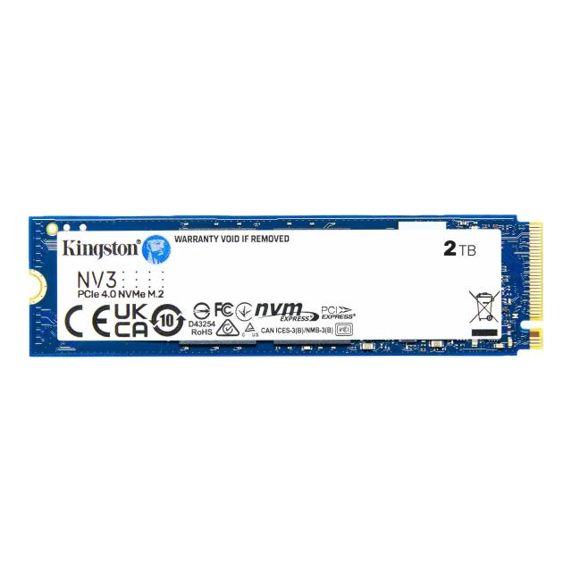 KINGSTON SSD 2TB NV3 M.2 2280 PCIe 4.0 NVMe