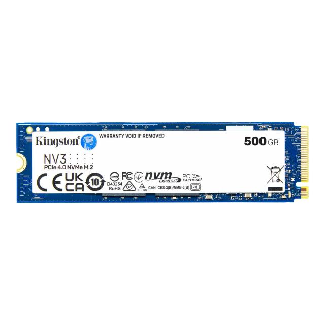 KINGSTON SSD 500GB NV3 M.2 2280 PCIe 4.0 NVMe