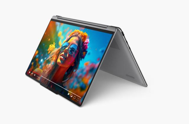 Лаптоп Lenovo Yoga 9 2-in-1 14IMH9, Intel Core Ultra 7 155H 16C (1.4/4.8GHz, 24MB), 14" (35.56cm) WQXGA+ OLED Glare 400nits Touch Display, 32GB LPDDR5X, 1TB SSD NVMe, 2x Thunderbolt 4, Windows 11 Home