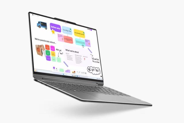 Лаптоп Lenovo Yoga 9 2-in-1 14IMH9, Intel Core Ultra 7 155H 16C (1.4/4.8GHz, 24MB), 14" (35.56cm) WQXGA+ OLED Glare 400nits Touch Display, 32GB LPDDR5X, 1TB SSD NVMe, 2x Thunderbolt 4, Windows 11 Home