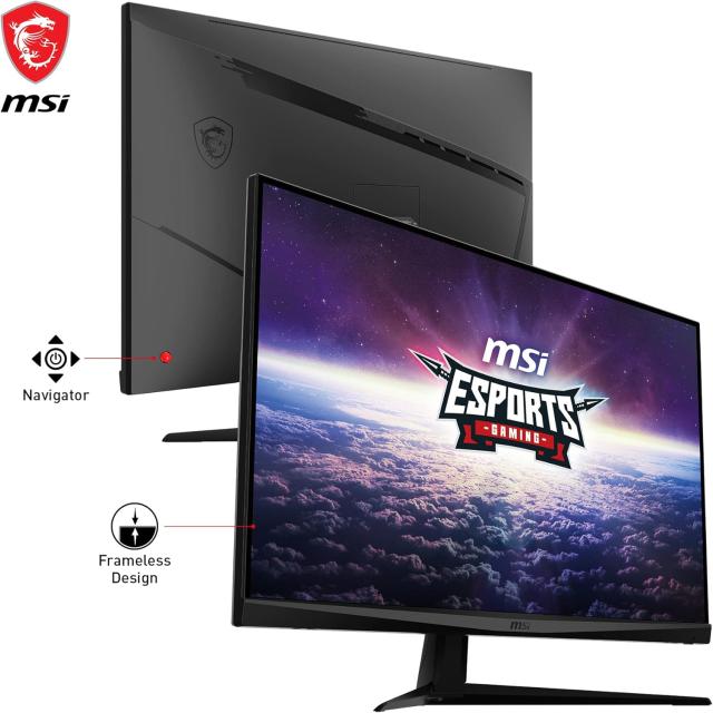 Монитор MSI G321Q, 31.5" (80.01cm) IPS панел, 170Hz, WQHD, 1ms, 300cd/m2, DisplayPort, HDMI