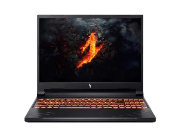 Лаптоп Acer Nitro V16 ANV16-41-R0M0, AMD Ryzen 7 8845HS 8C (3.8/5.1GHz, 16MB), 16" (40.64cm) WUXGA IPS 165Hz Anti-Glare Display, NVIDIA GF RTX 3050 6GB, 16GB DDR5, 1TB SSD NVMe, 1x USB4, Free DOS