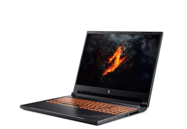 Лаптоп Acer Nitro V16 ANV16-41-R0M0, AMD Ryzen 7 8845HS 8C (3.8/5.1GHz, 16MB), 16" (40.64cm) WUXGA IPS 165Hz Anti-Glare Display, NVIDIA GF RTX 3050 6GB, 16GB DDR5, 1TB SSD NVMe, 1x USB4, Free DOS