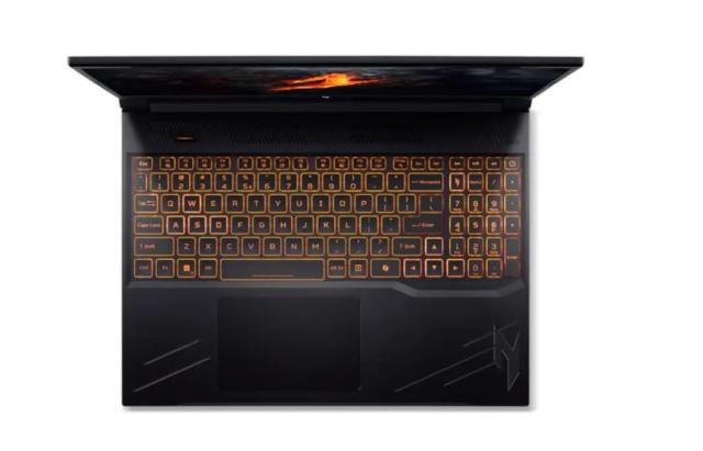 Лаптоп Acer Nitro V16 ANV16-41-R0M0, AMD Ryzen 7 8845HS 8C (3.8/5.1GHz, 16MB), 16" (40.64cm) WUXGA IPS 165Hz Anti-Glare Display, NVIDIA GF RTX 3050 6GB, 16GB DDR5, 1TB SSD NVMe, 1x USB4, Free DOS