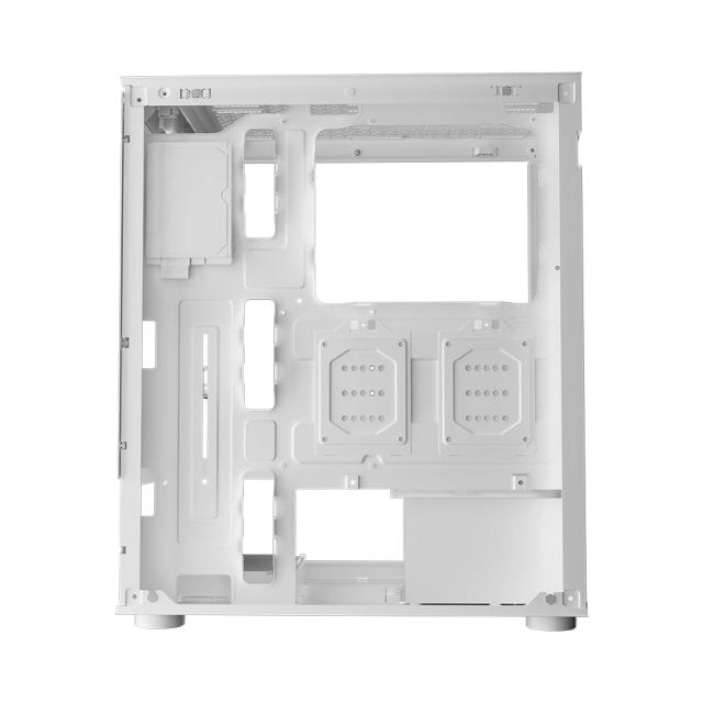 Кутия 1stPlayer MIKU Mi7-A White, Middle Tower, 1 x USB 3.0, 1 x USB 2.0, ATX, mATX, Mini-ITX