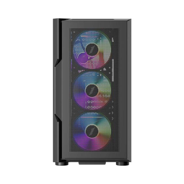 Кутия 1stPlayer TRILOBITE T7-P, Middle Tower, 1 x USB 3.0, 1 x USB 2.0, ATX, mATX, Mini-ITX