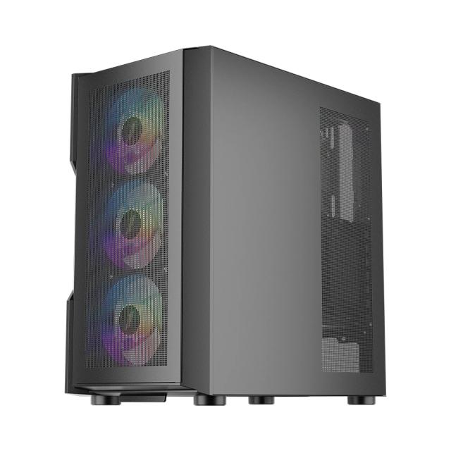 Кутия 1stPlayer TRILOBITE T7-P, Middle Tower, 1 x USB 3.0, 1 x USB 2.0, ATX, mATX, Mini-ITX