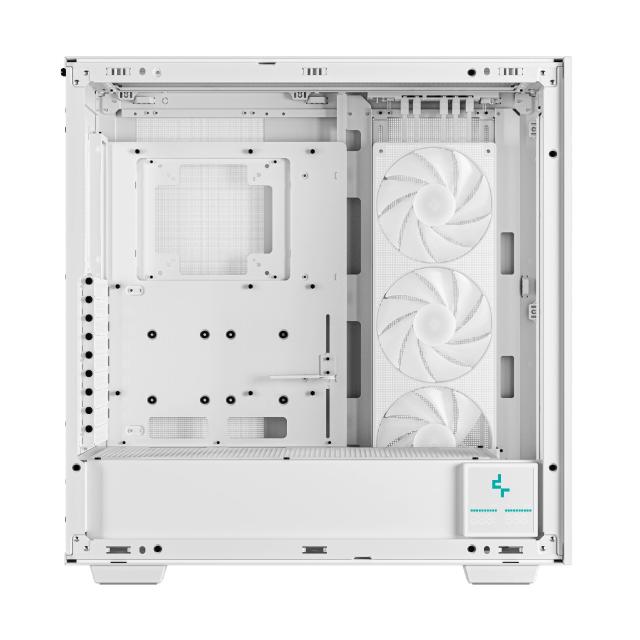 Кутия DeepCool MORPHEUS White, Big Tower, 1 x USB 3.1 Type-C, 4 x USB 3.0, EATX, ATX, mATX, Mini-ITX