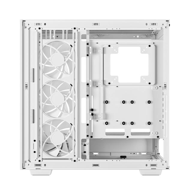 Кутия DeepCool MORPHEUS White, Big Tower, 1 x USB 3.1 Type-C, 4 x USB 3.0, EATX, ATX, mATX, Mini-ITX