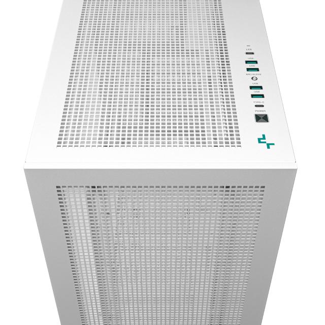 Кутия DeepCool MORPHEUS White, Big Tower, 1 x USB 3.1 Type-C, 4 x USB 3.0, EATX, ATX, mATX, Mini-ITX